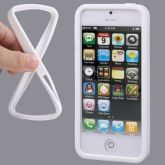 Capa Case Bumper Silicone Para Apple Iphone 5 /5s + Película